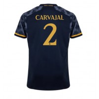 Real Madrid Daniel Carvajal #2 Bortatröja 2023-24 Kortärmad